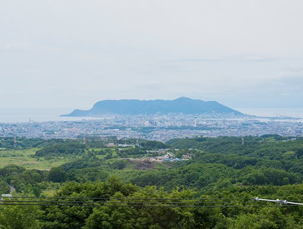 函館を見下ろす最高の眺望