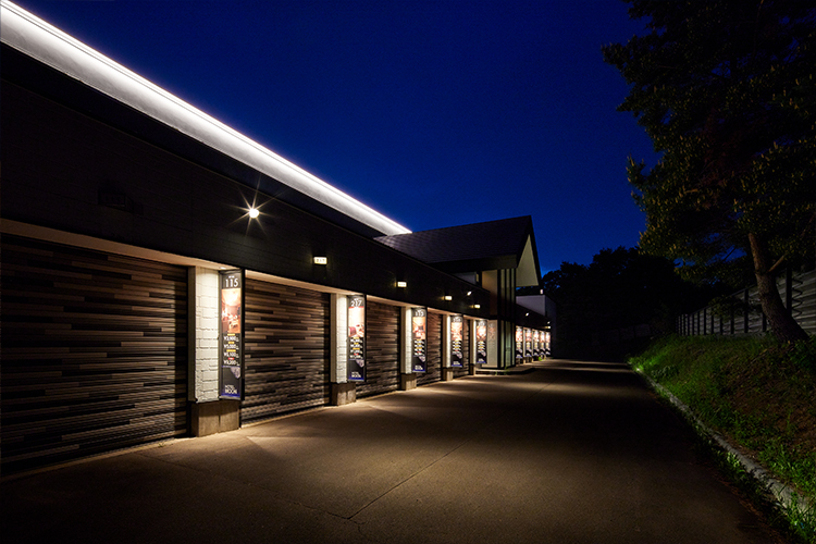 フロントの観葉植物